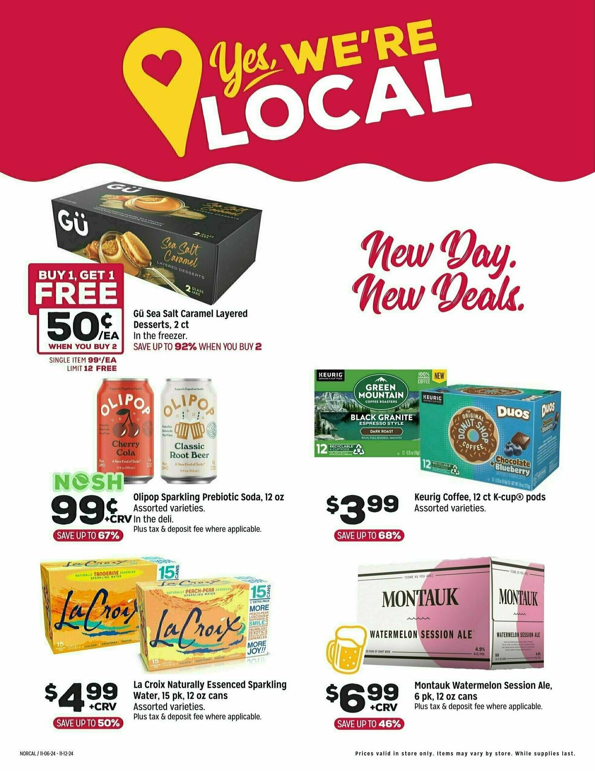 Grocery Outlet Weekly Ad from November 6