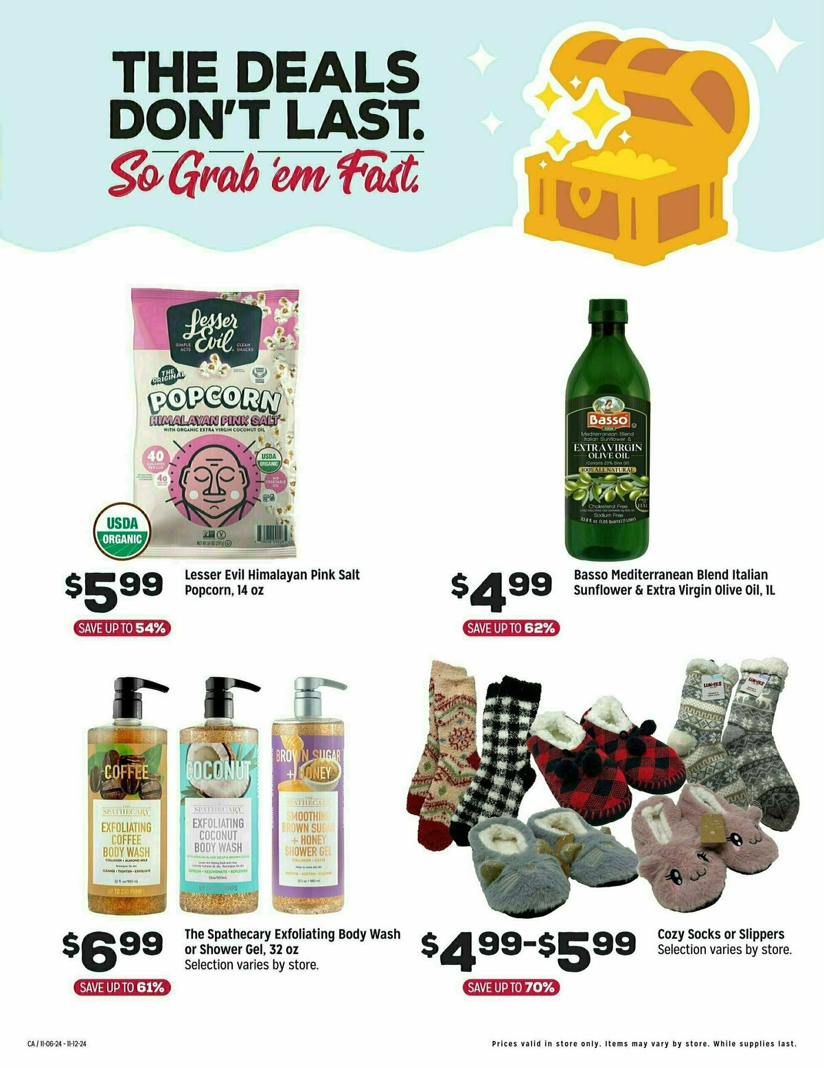 Grocery Outlet Weekly Ad from November 6