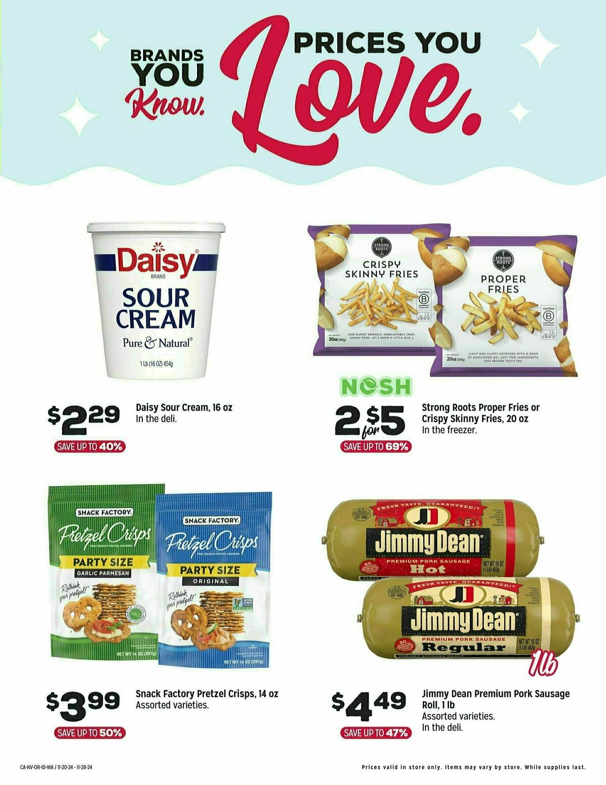 Grocery Outlet Weekly Ad from November 20