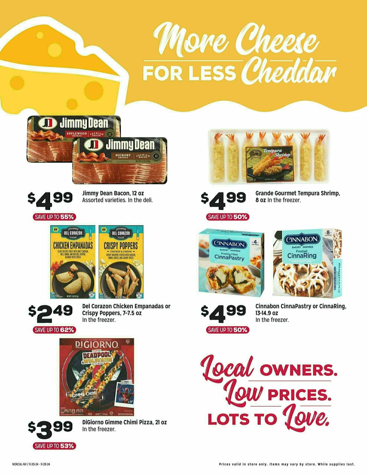 Grocery Outlet Weekly Ad from November 20