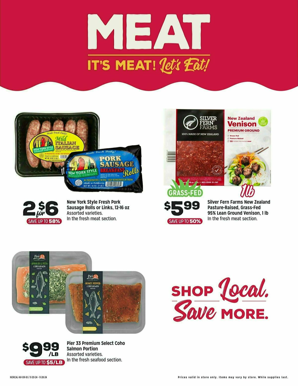 Grocery Outlet Weekly Ad from November 20