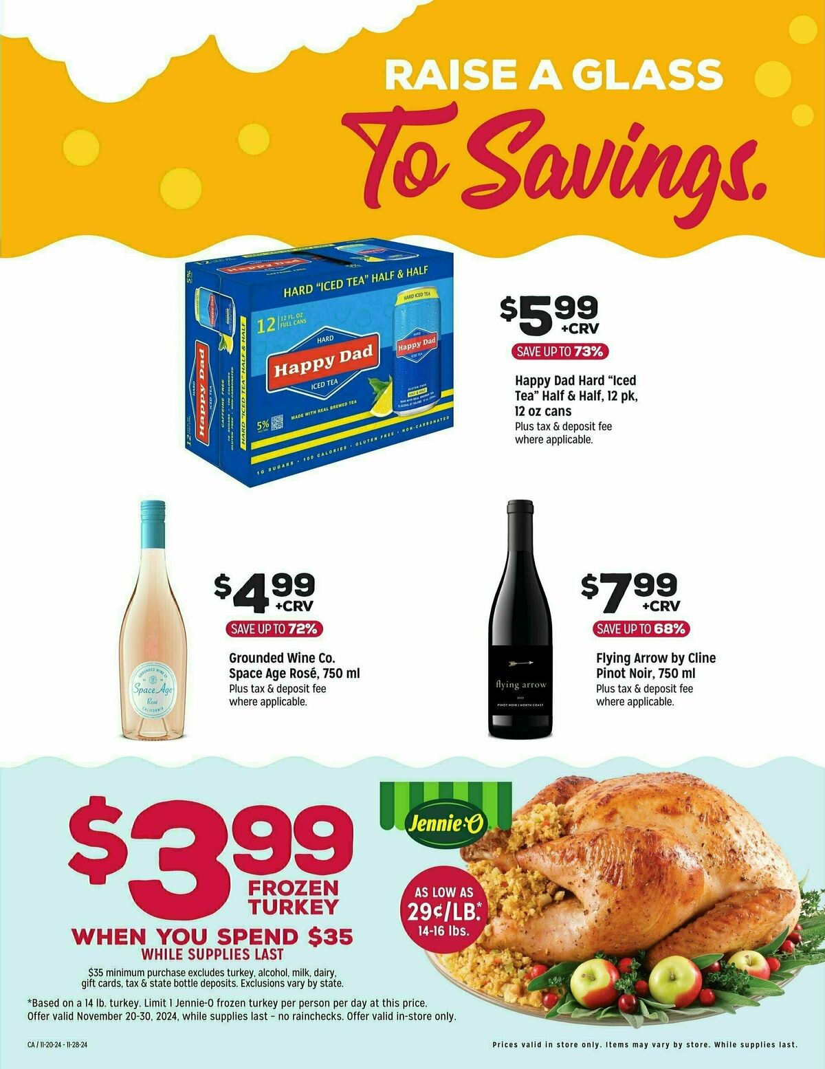 Grocery Outlet Weekly Ad from November 20