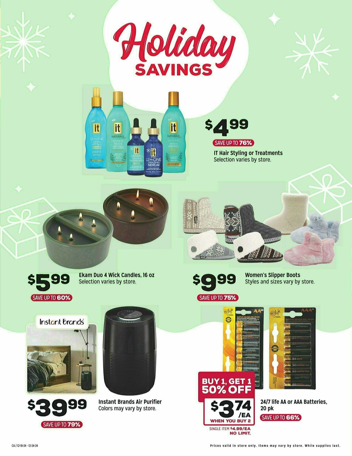 Grocery Outlet Weekly Ad from December 18