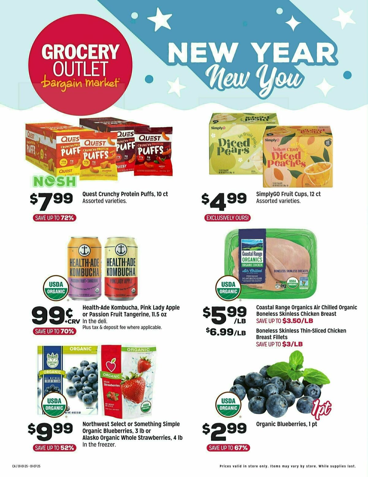 Grocery Outlet Weekly Ad from January 1