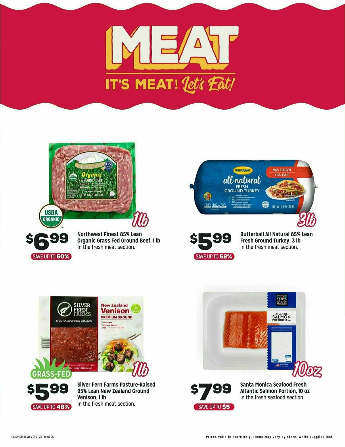 Grocery Outlet Weekly Ad from January 1