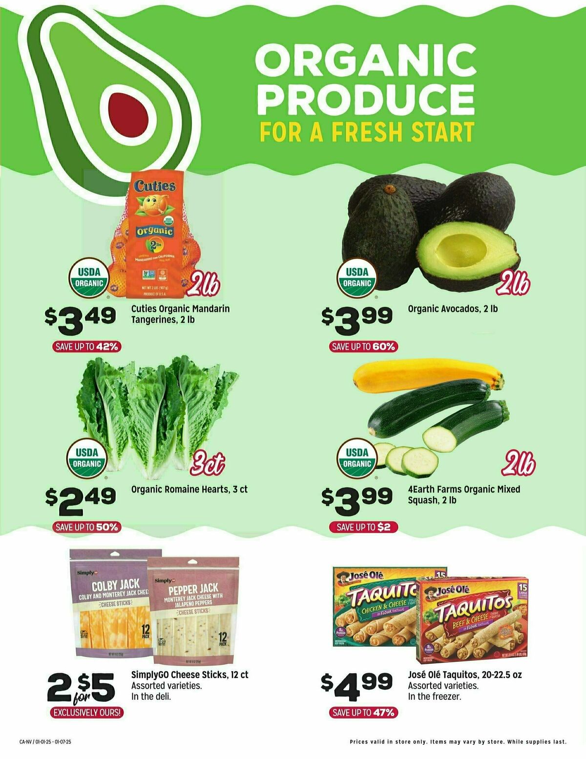 Grocery Outlet Weekly Ad from January 1