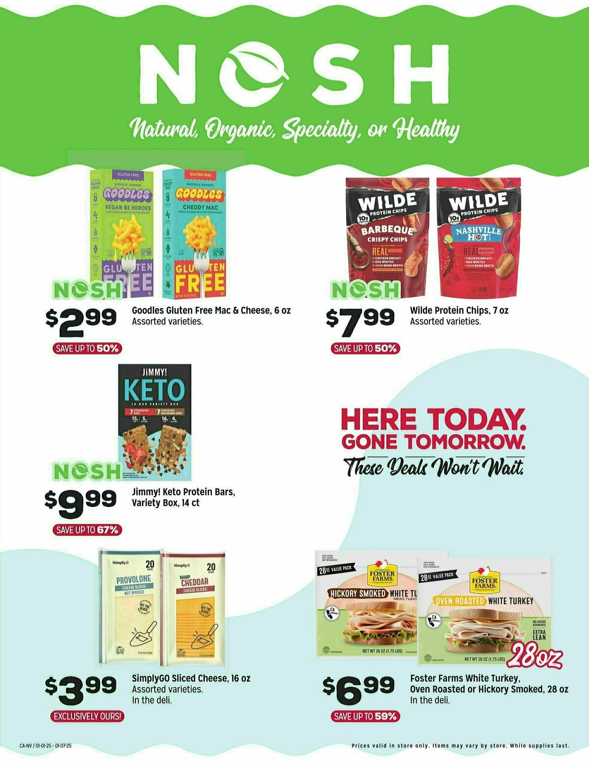 Grocery Outlet Weekly Ad from January 1