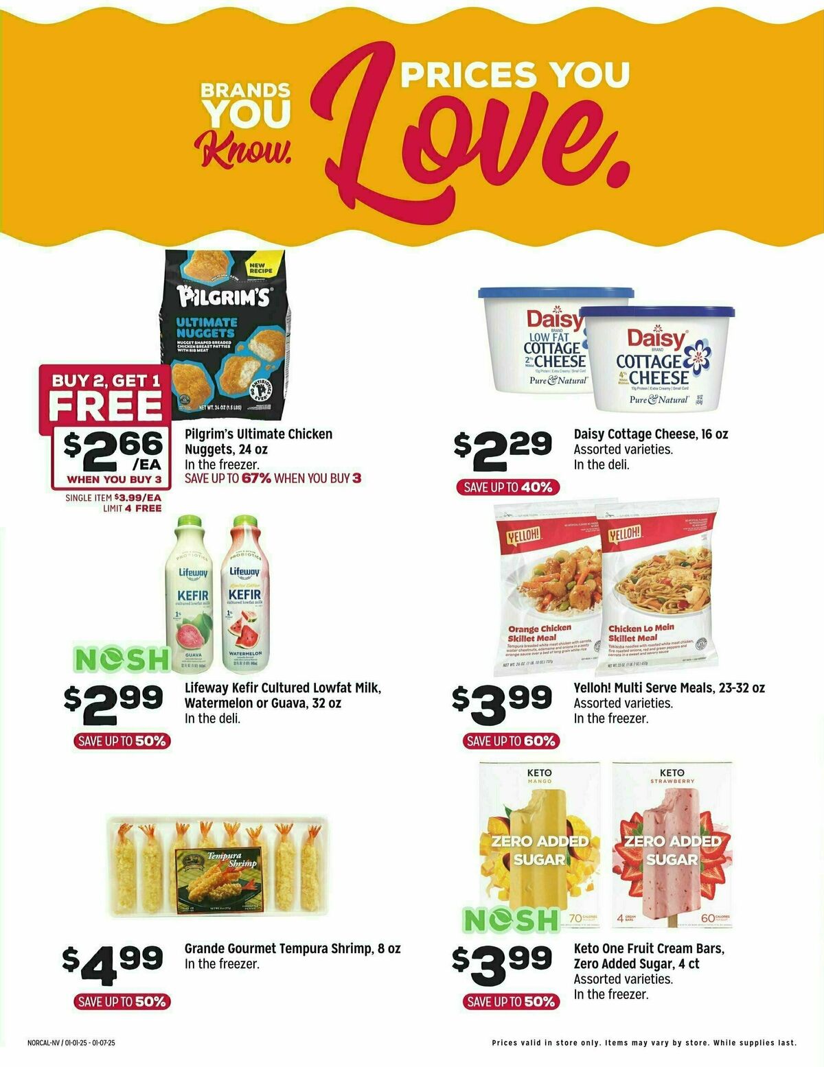 Grocery Outlet Weekly Ad from January 1