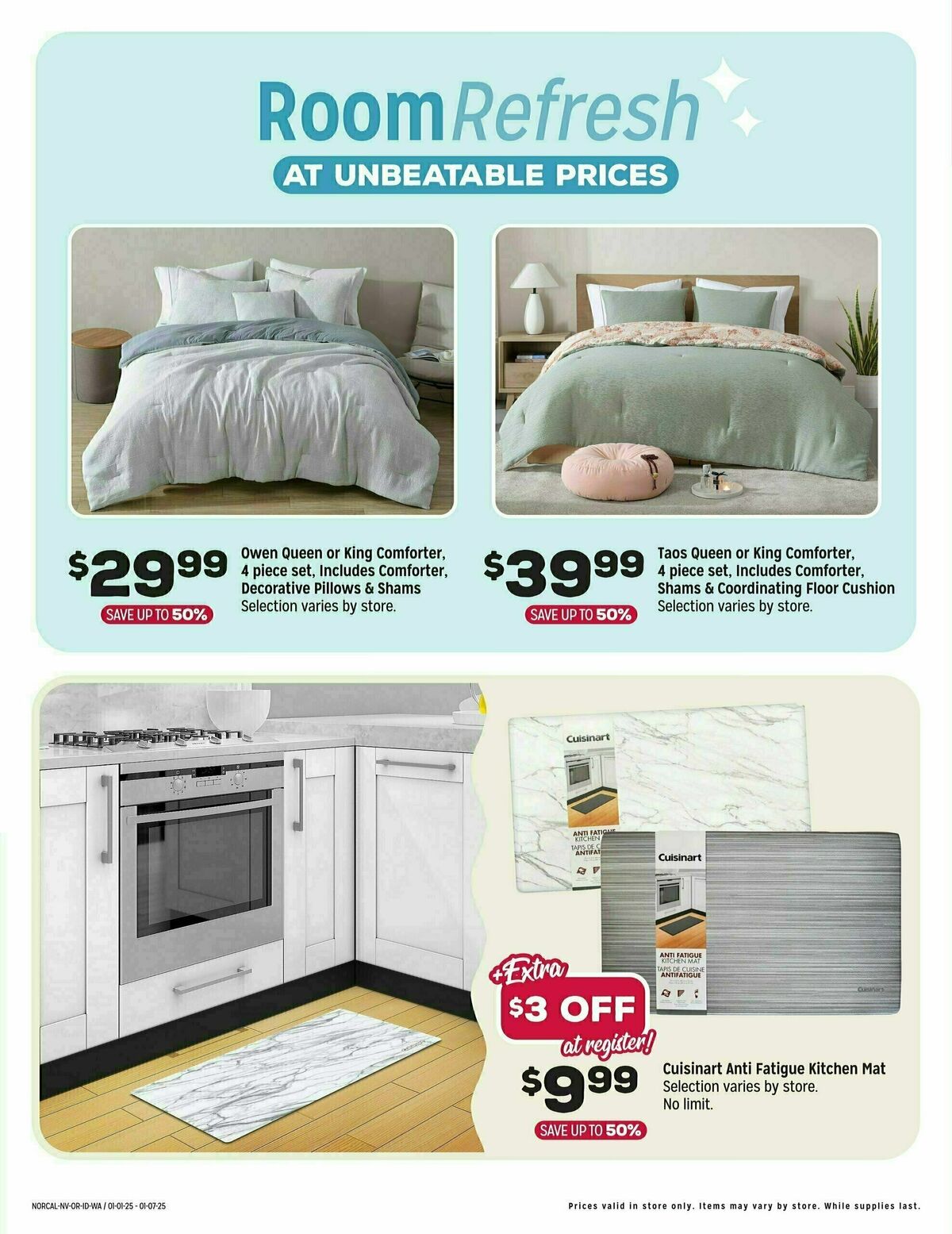 Grocery Outlet Weekly Ad from January 1