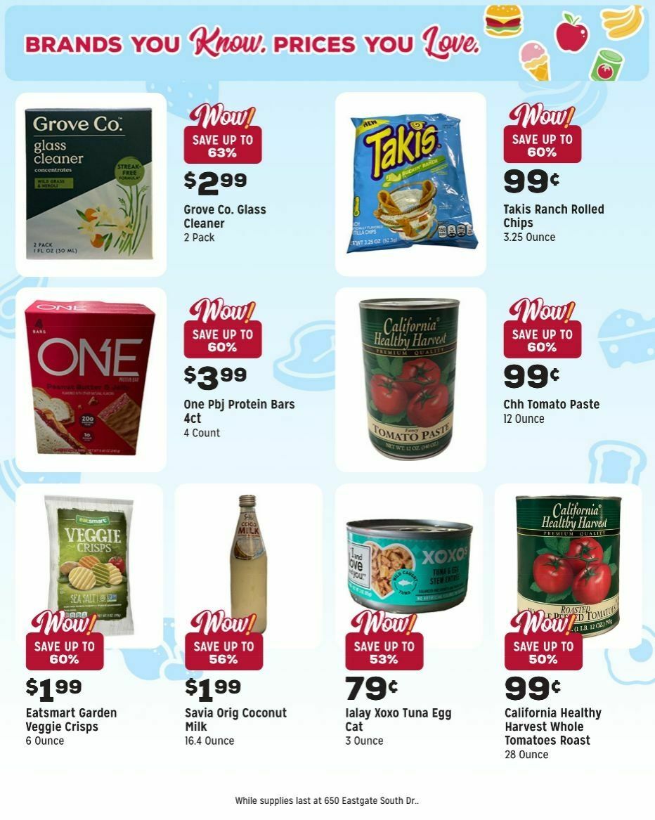 Grocery Outlet Weekly Ad from January 8