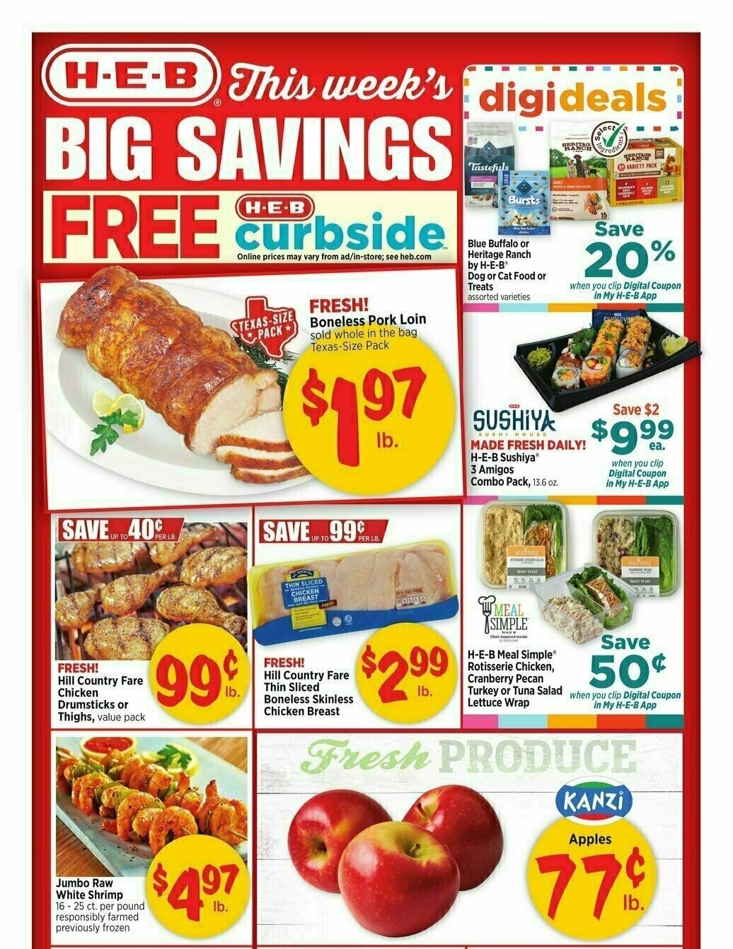 H-E-B Weekly Ad from January 10