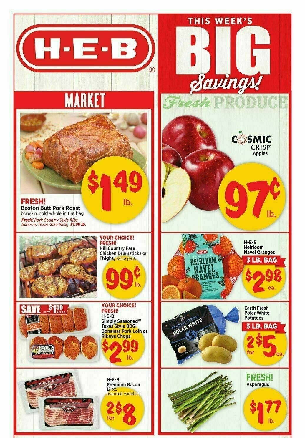 H-E-B Weekly Ad from February 21