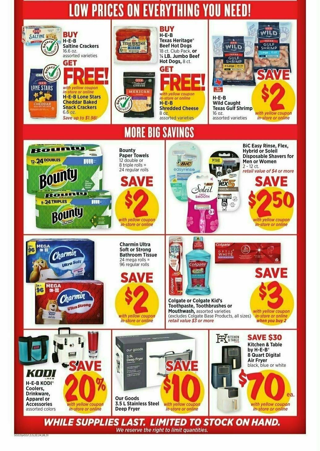 H-E-B Weekly Ad from February 21