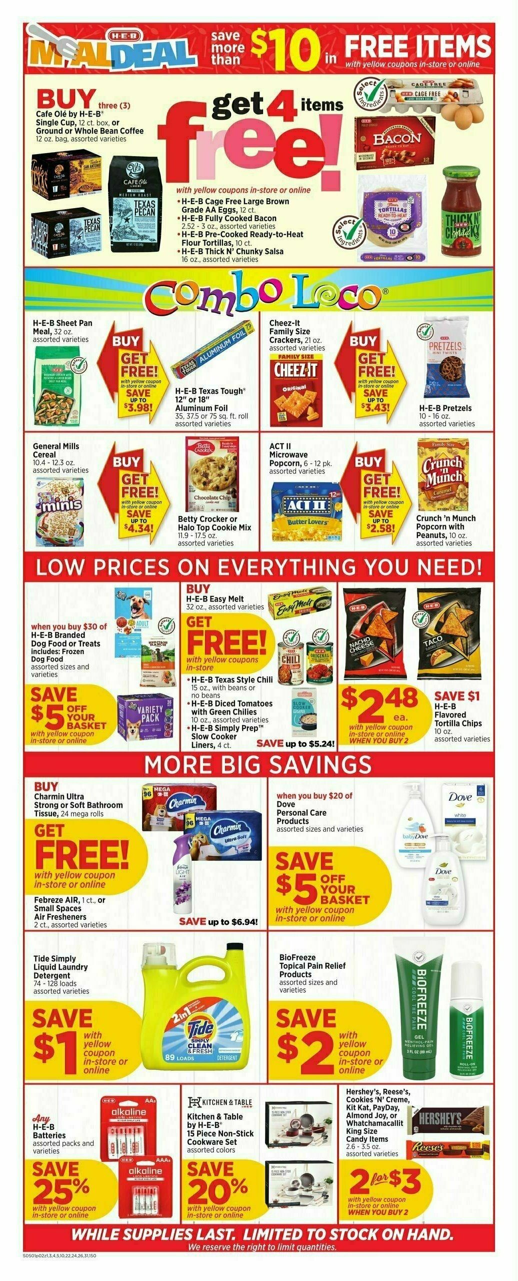 H-E-B Weekly Ad from May 1