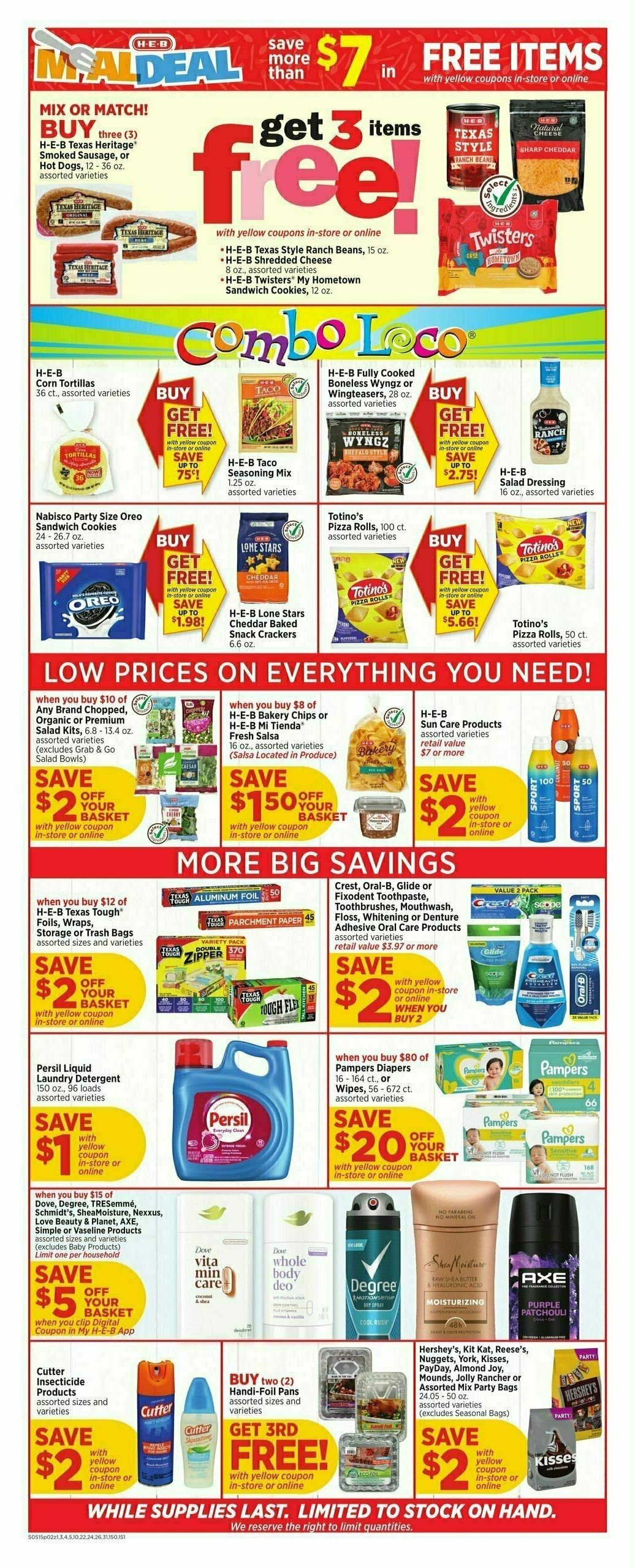 H-E-B Weekly Ad from May 15