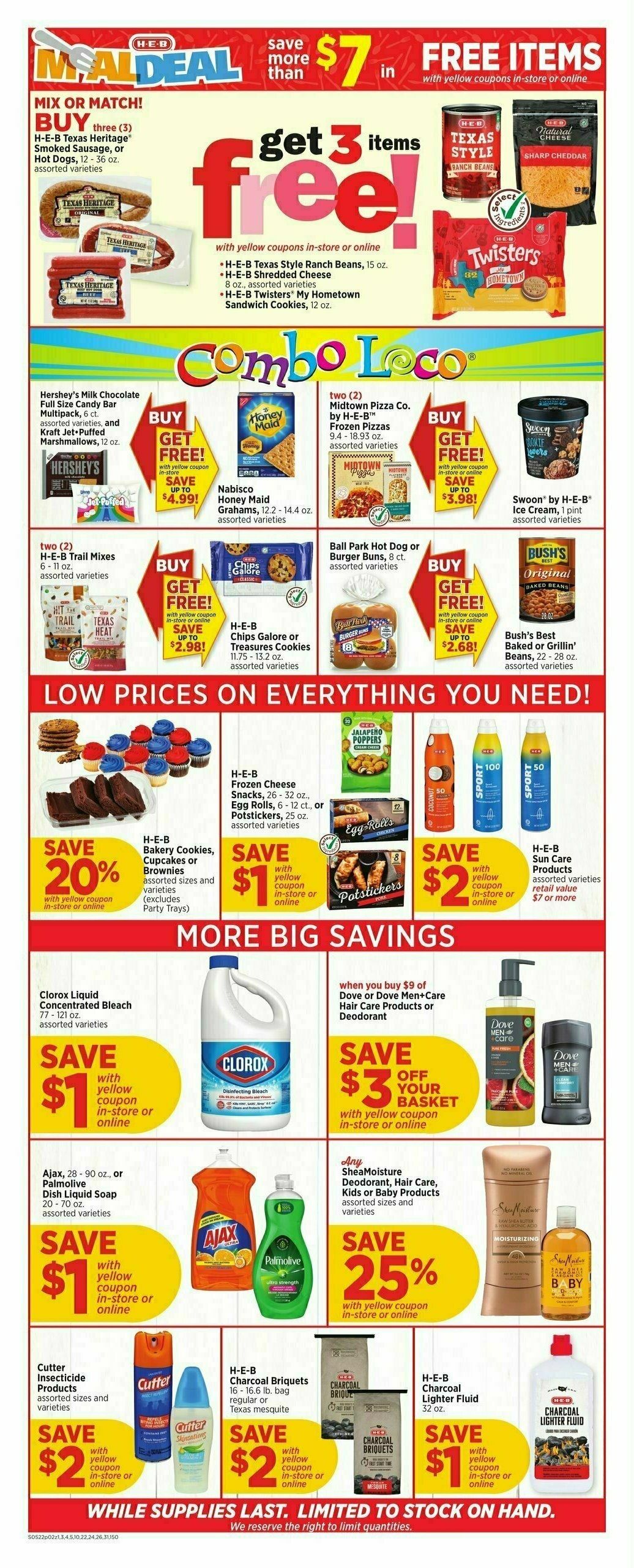 H-E-B Weekly Ad from May 22