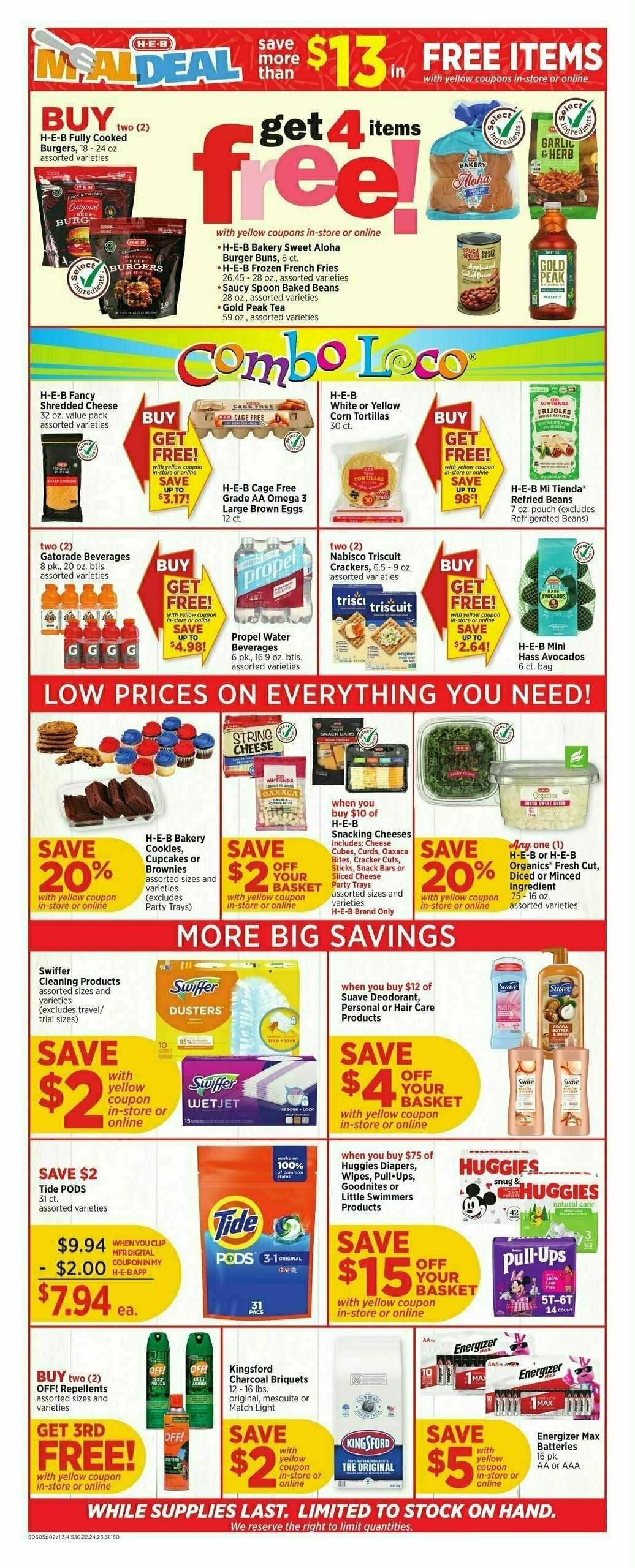 H-E-B Weekly Ad from June 5