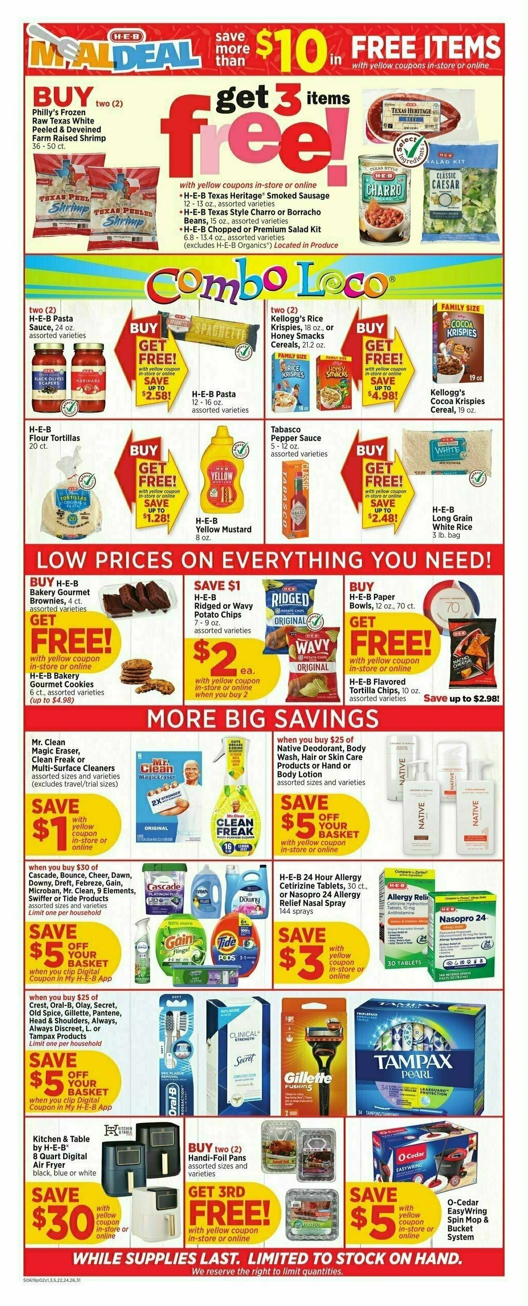 H-E-B Weekly Ad from June 19