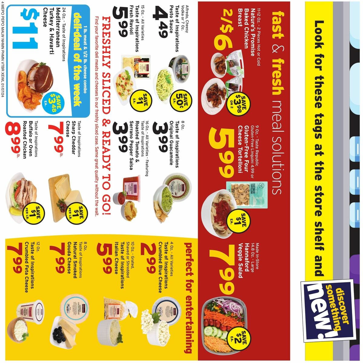 Hannaford Weekly Ad from January 7