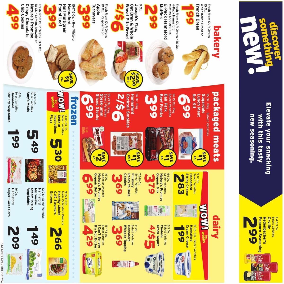 Hannaford Weekly Ad from January 7