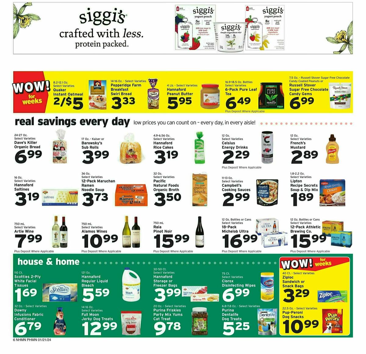 Hannaford Weekly Ad from January 21