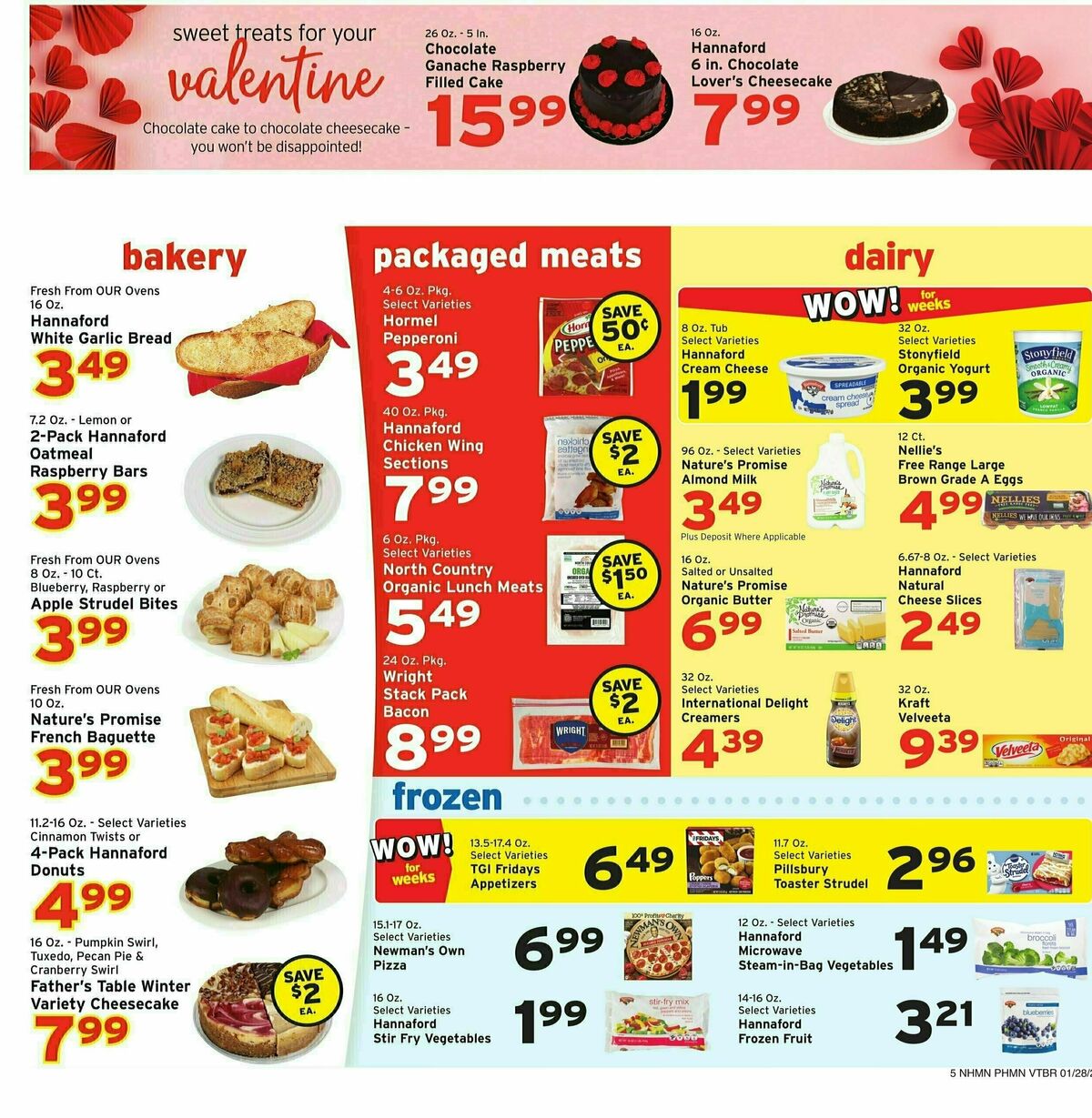 Hannaford Weekly Ad from January 28