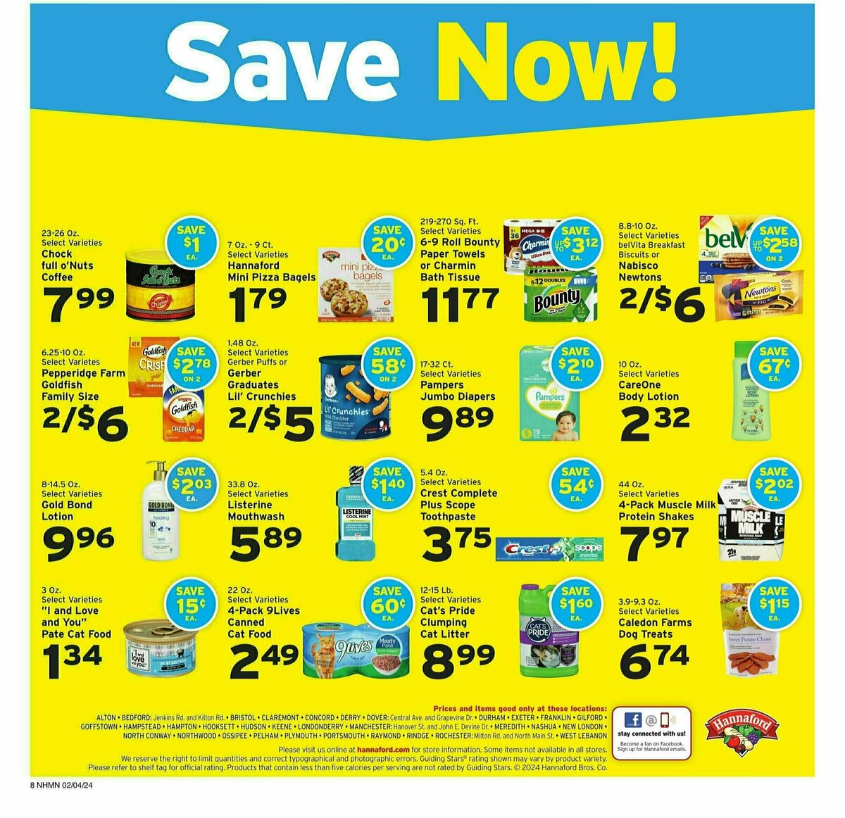 Hannaford Weekly Ad from February 4