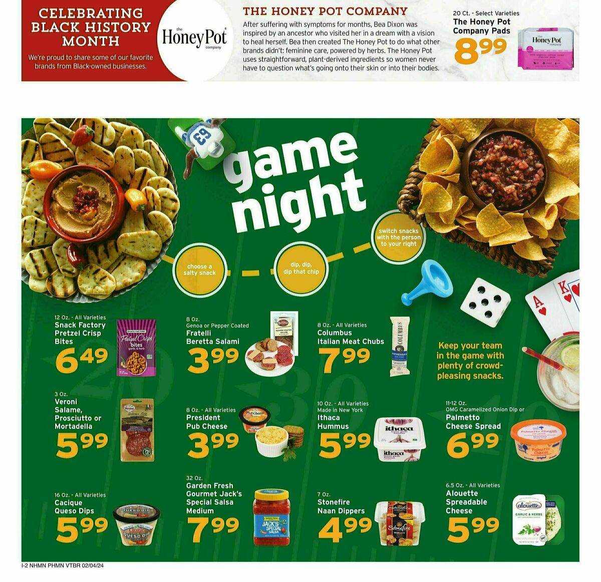 Hannaford Weekly Ad from February 4