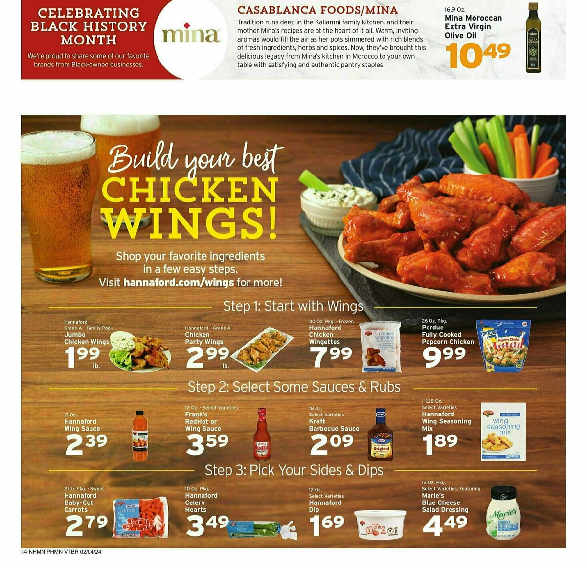 Hannaford Weekly Ad from February 4