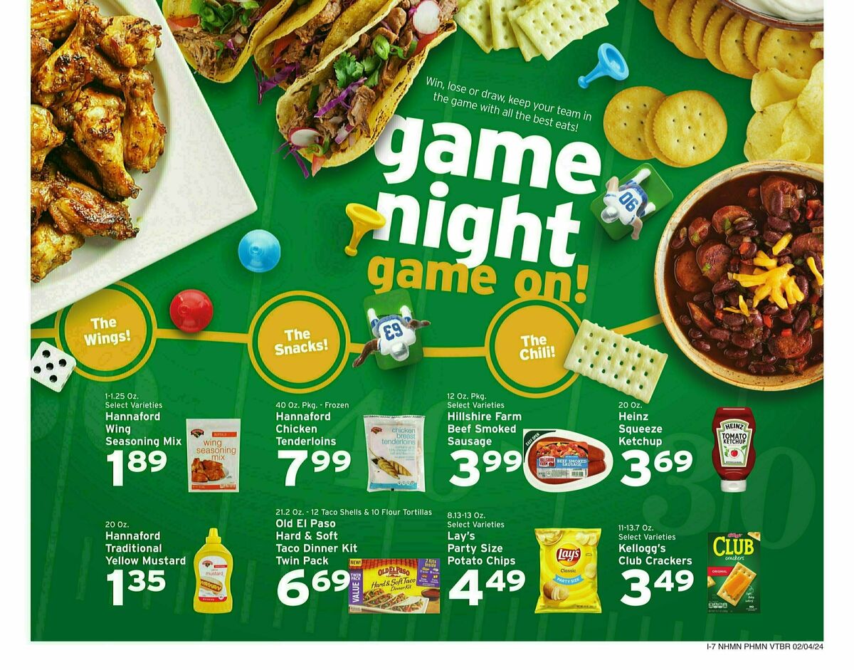 Hannaford Weekly Ad from February 4