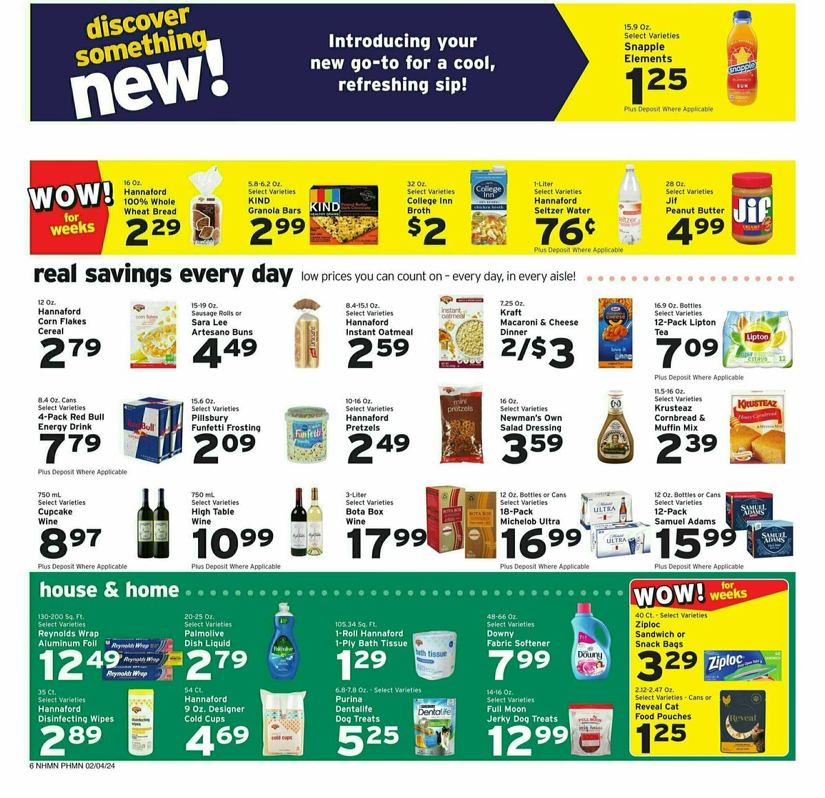 Hannaford Weekly Ad from February 4