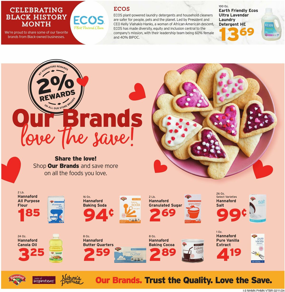 Hannaford Weekly Ad from February 11