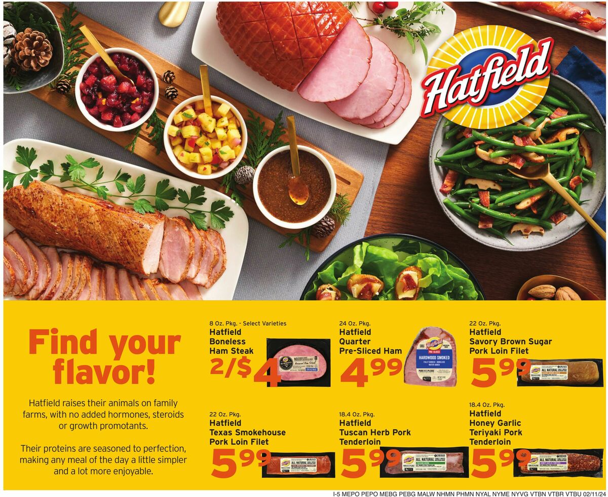 Hannaford Weekly Ad from February 11