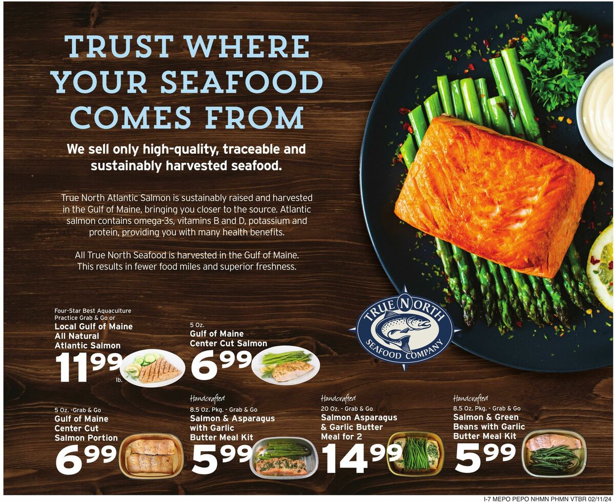 Hannaford Weekly Ad from February 11