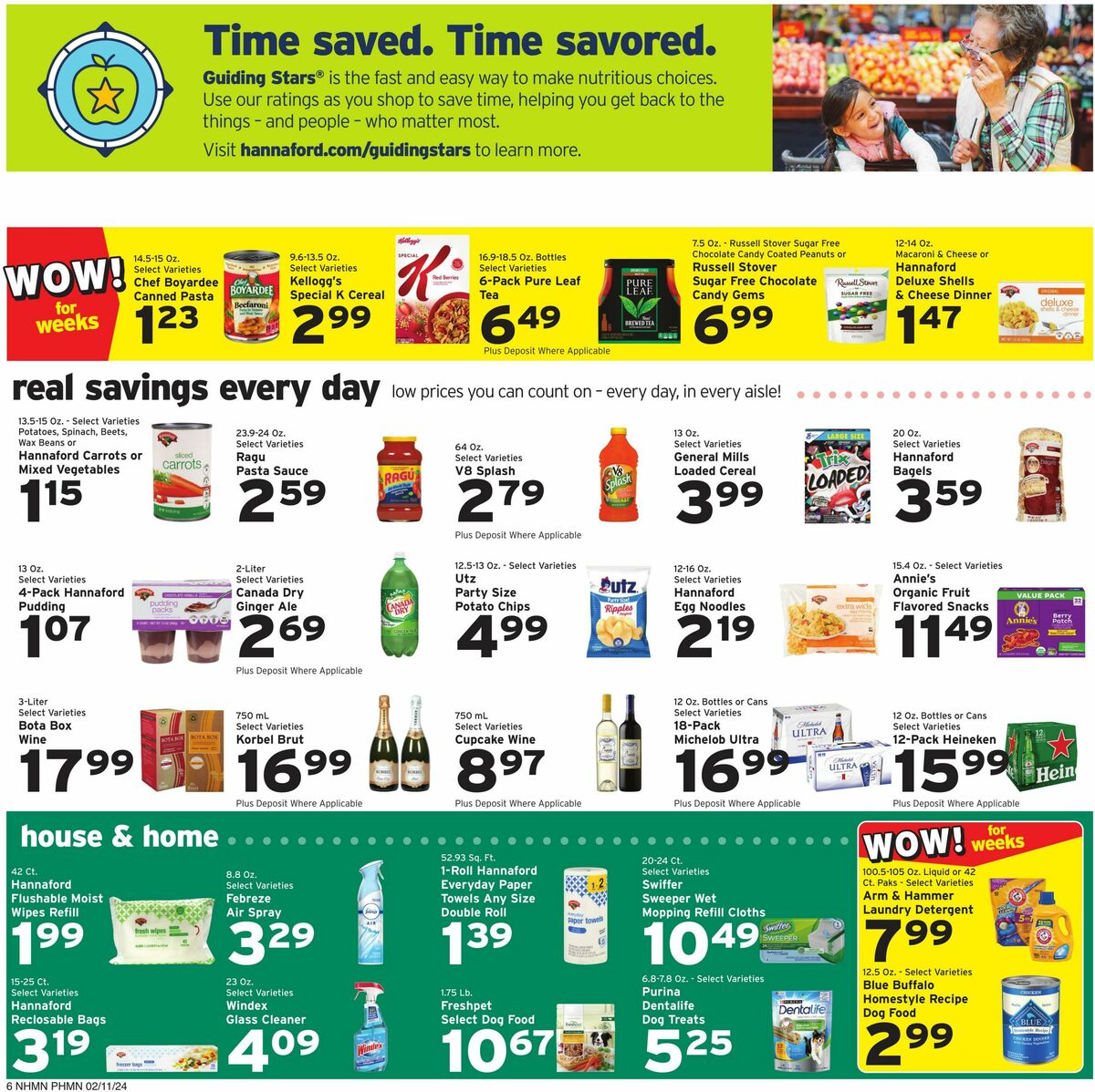 Hannaford Weekly Ad from February 11