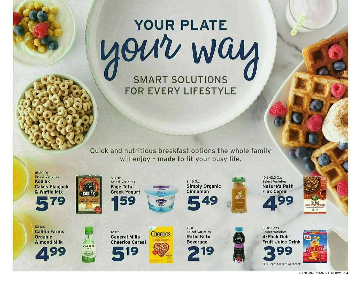 Hannaford Weekly Ad from February 18