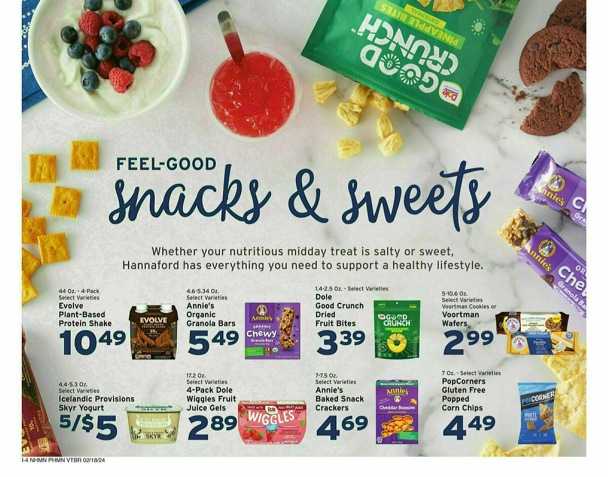 Hannaford Weekly Ad from February 18