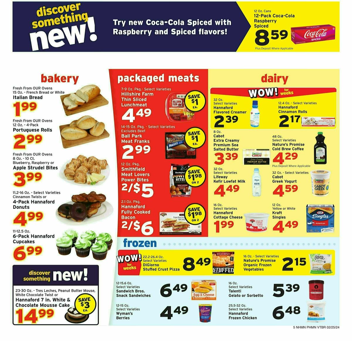 Hannaford Weekly Ad from February 25