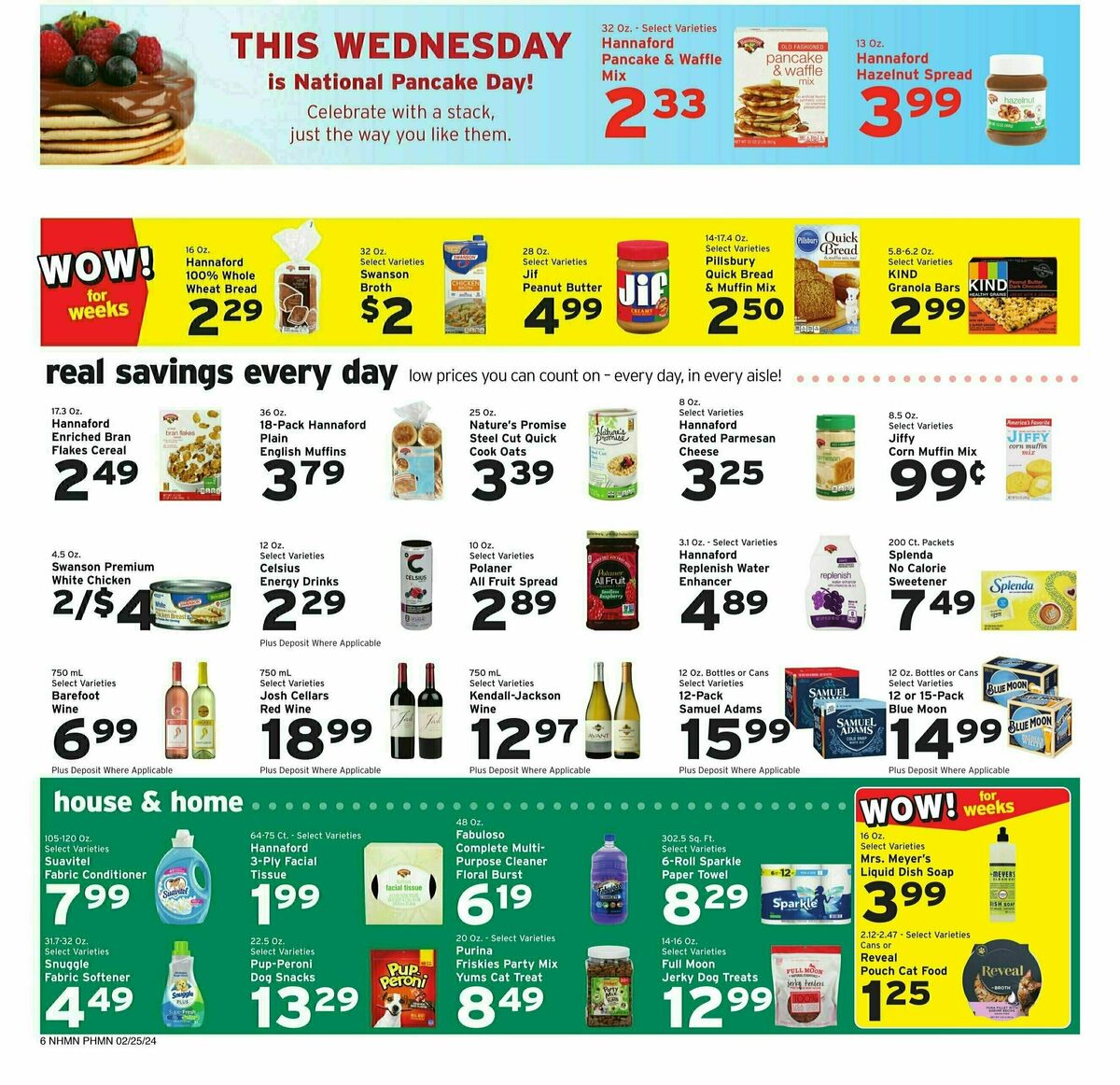 Hannaford Weekly Ad from February 25