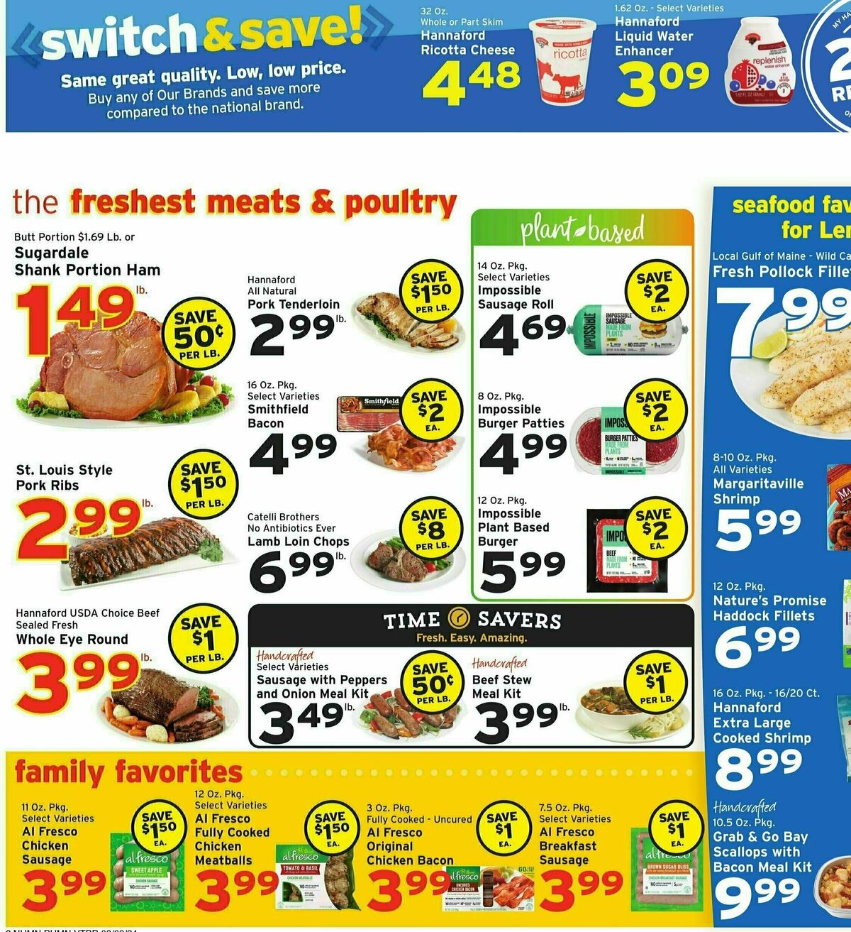 Hannaford Weekly Ad from March 3