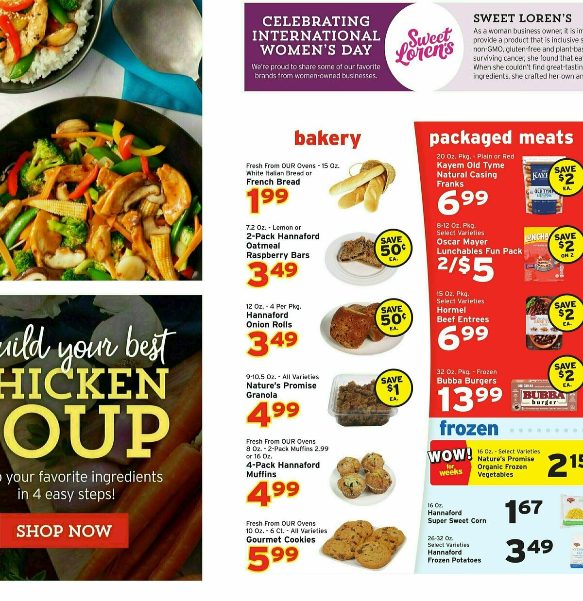 Hannaford Weekly Ad from March 3