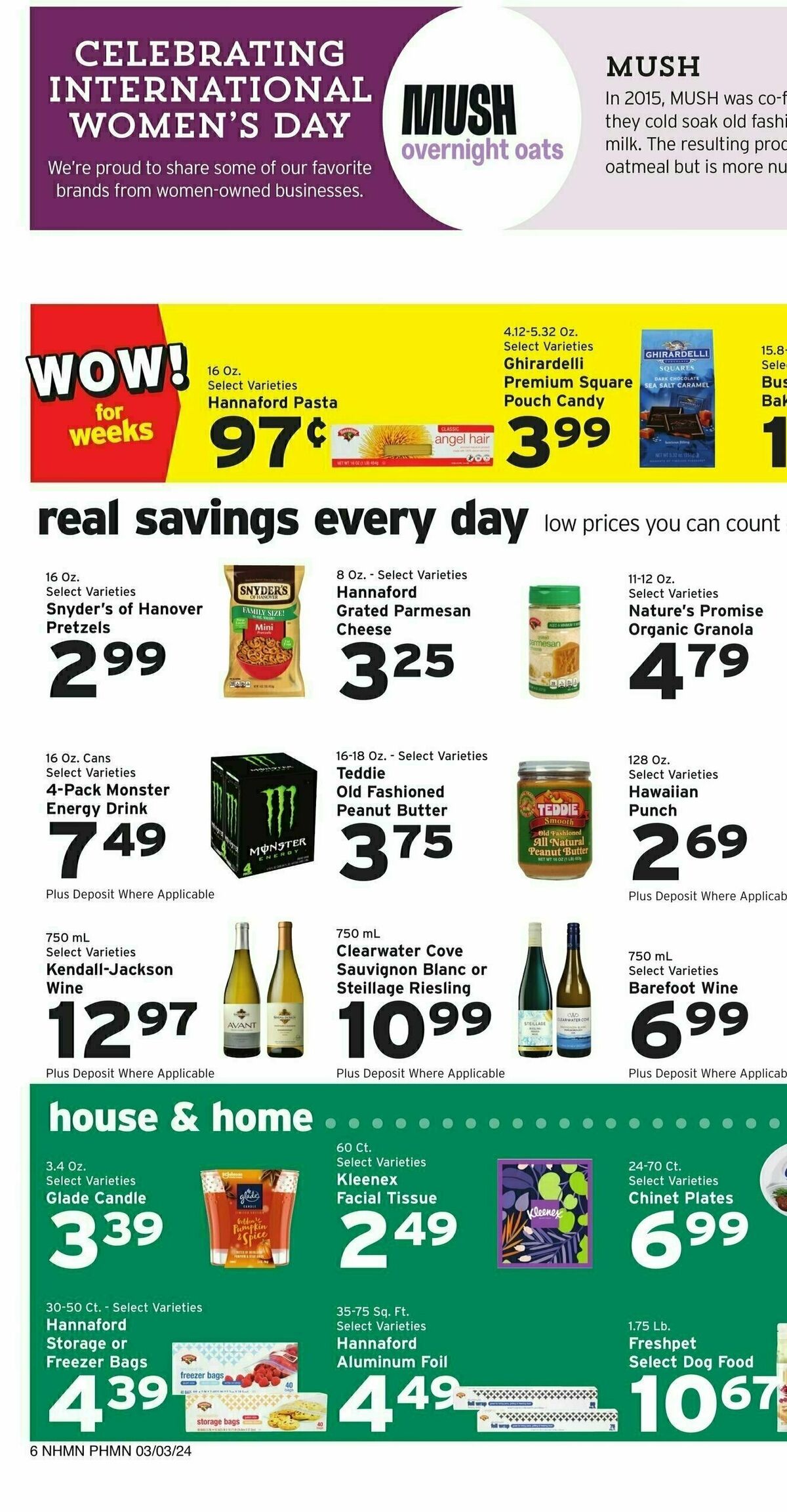 Hannaford Weekly Ad from March 3