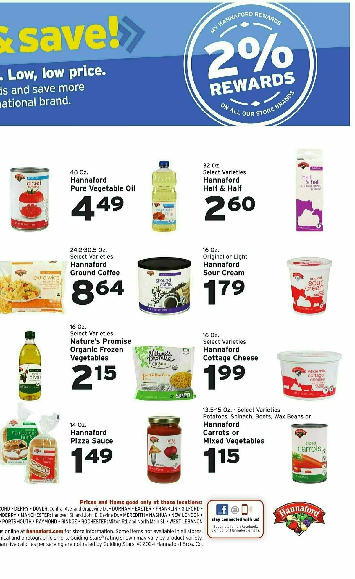 Hannaford Weekly Ad from March 3