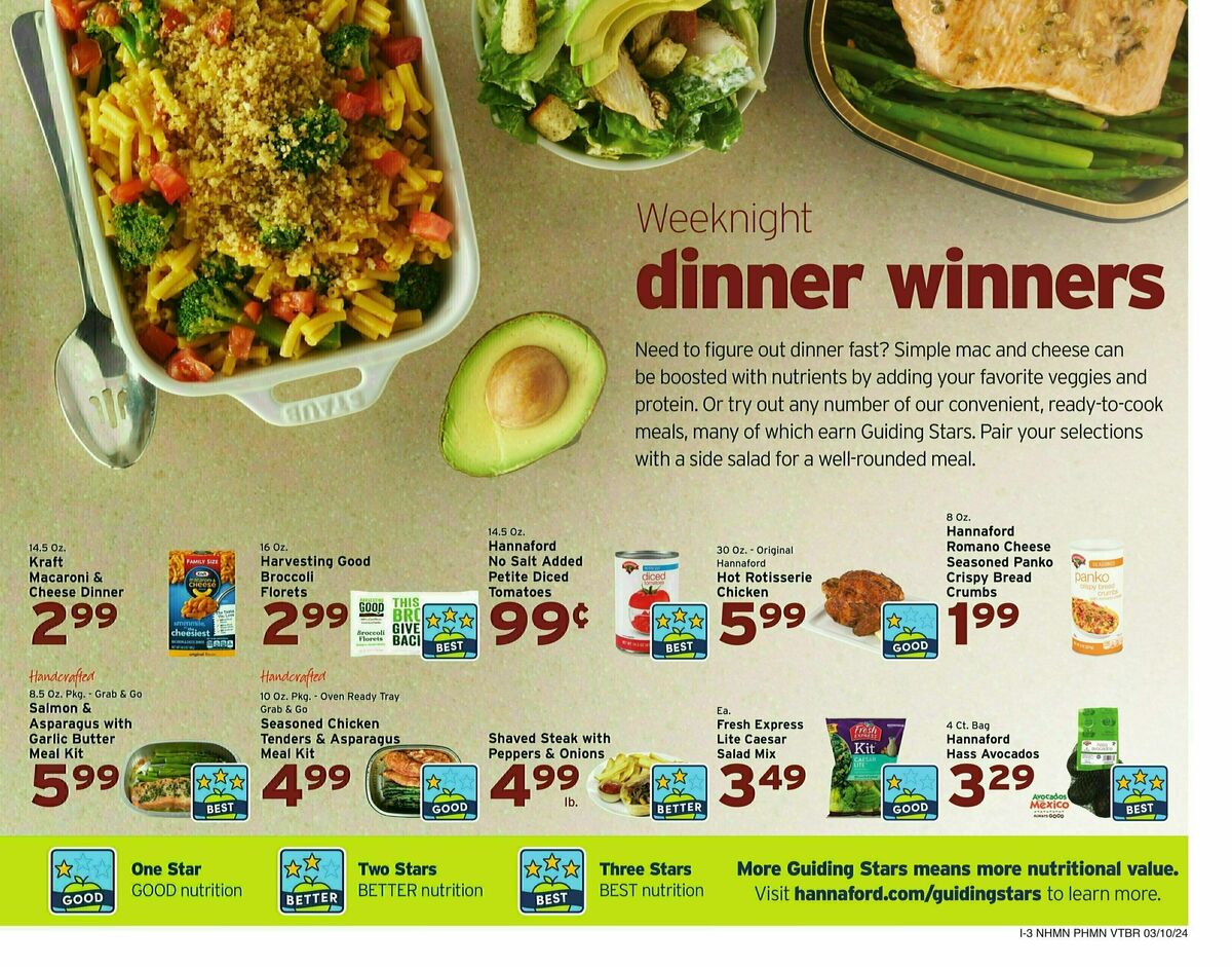 Hannaford Weekly Ad from March 10