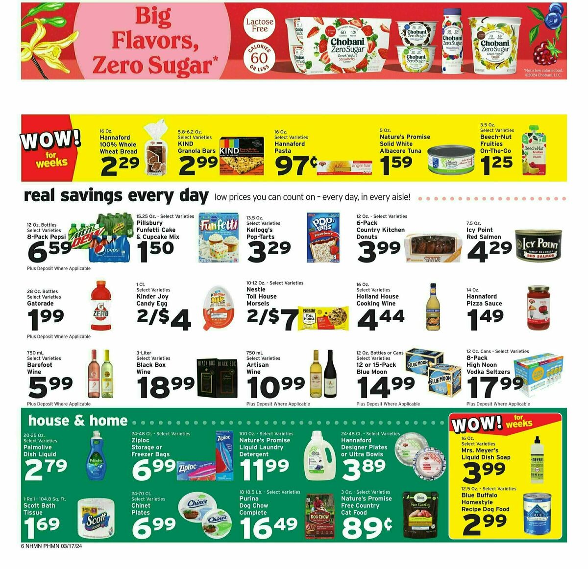 Hannaford Weekly Ad from March 17