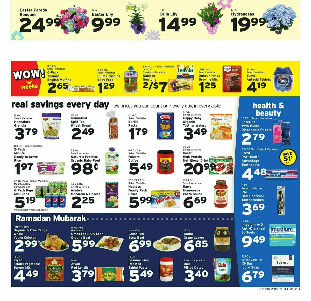 Hannaford Weekly Ad from March 24