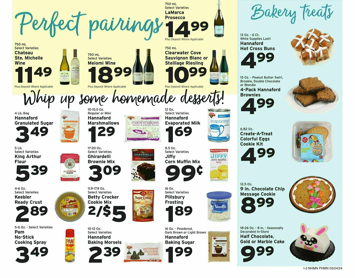 Hannaford Weekly Ad from March 24