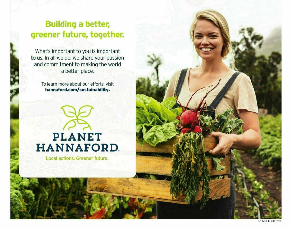 Hannaford Weekly Ad from April 7