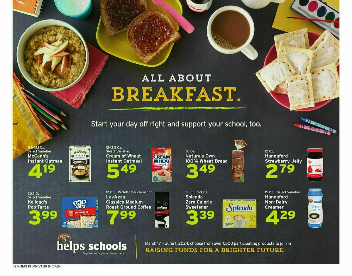 Hannaford Weekly Ad from April 7