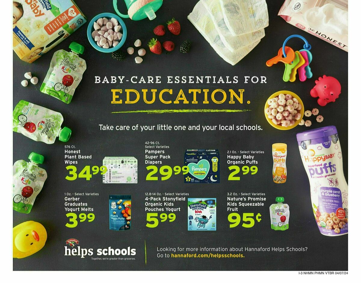 Hannaford Weekly Ad from April 7